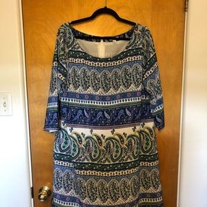 Gorgeous Old Navy Patterned Sheath Size XL
